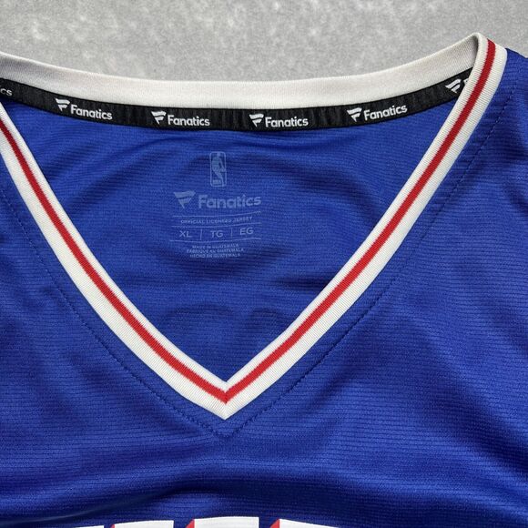 Philadelphia 76ers #21 EMBIID NBA Basketball Jersey By Fanatics PHILA- XL - Picture 7 of 10